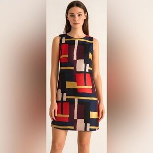 Alice + Olivia Multicolor Patterned‎ Dress